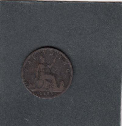 Beschrijving: 1 Farthing  VICTORIA